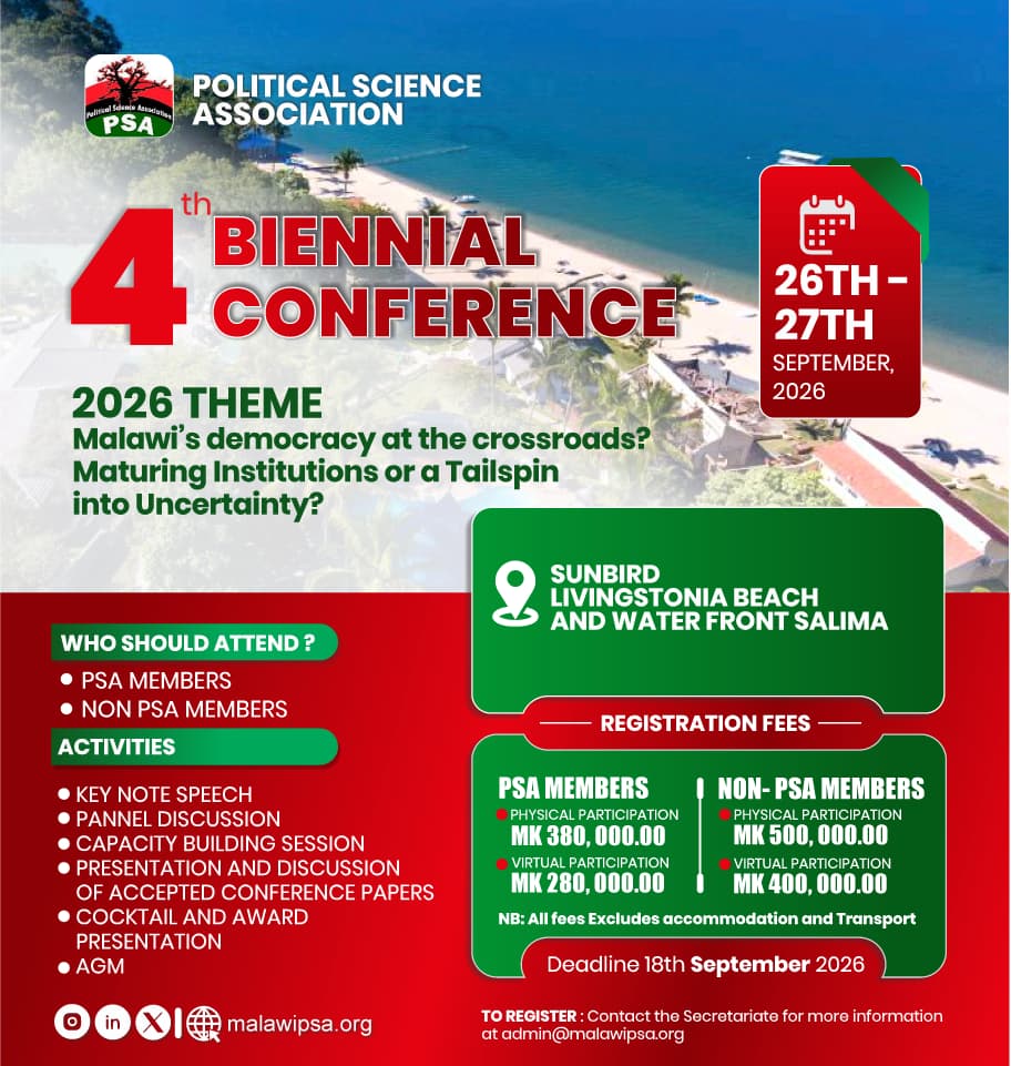 PSA 4th Biennial Conference - Registration Closes 18 September 2026
